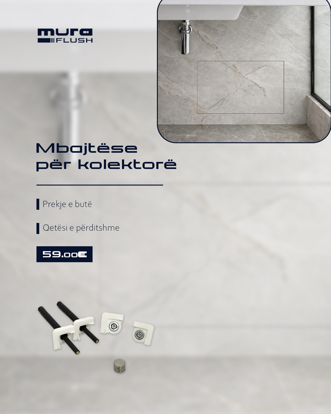Collector holder installation accessories